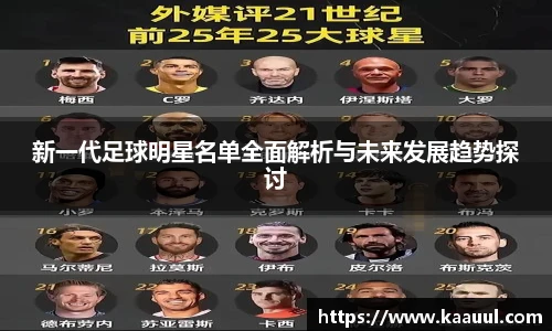 新一代足球明星名单全面解析与未来发展趋势探讨